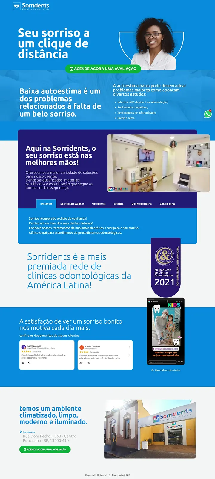 site - sorridentspiracicaba | Bruno Francisco